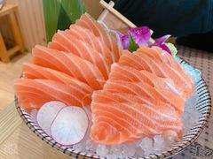 薄切三文鱼刺身-林妈妈村·日式料理(宝山万达店)