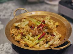 砂锅有机花菜-丽华园(青少年宫店)