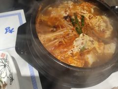 嫩豆腐汤-青松馆韩国料理(香港中路佳世客店)