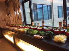 自助取餐区-天台泰和开元名都大酒·地中海咖啡厅