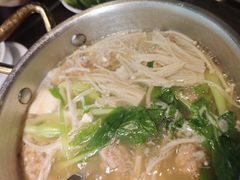 氽肉汤鸡毛菜-集贤门·徽菜(南山店)