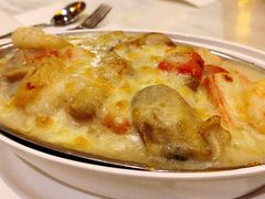 芝士海鲜焗饭-香港新发烧腊茶餐厅(书城店)