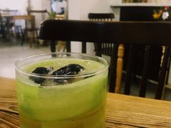 来店必喝的黑提青瓜果茶-The Good Place好地方·Brunch·coffee(国贸店)