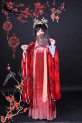 -后宫·古装汉服京剧儿童亲子全家福摄影