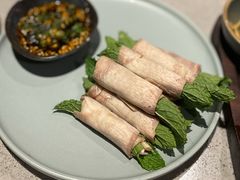 薄荷牛舌卷-半山腰·云南菜(侨福芳草地店)