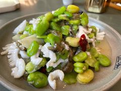 雪菜豆瓣墨鱼卷-兰溪小馆(东直门簋街店)