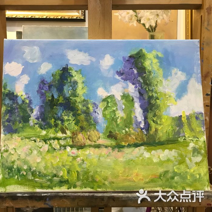 拂衣委巷零基础自助油画画室