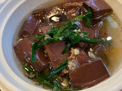 韭菜扒猪红-点都德(盘福楼店)