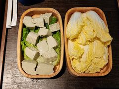 手工黑豆花-盡膳口福跷脚牛肉火锅(晶耀前滩店)