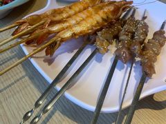 -街角等你.大连海鲜烧烤.经典铁板海鲜串(西安路店)