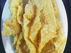 炸腐竹-锅说大脸毛肚重庆老火锅(佐阾店)