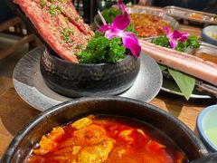 -明洞阿姨·韩式酱蟹烤肉·创意料理(三元桥店)