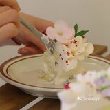 520赏味限定|玫瑰荔枝奶油蛋糕🍧