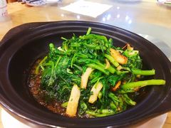 太行山砂煲养生野菜-小放牛炒菜馆(军校店)