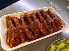韩式辣鸡爪-大叹号啤酒屋·延边料理(延大店)