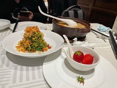 巧拌豆苗-四季民福烤鸭店(王府井灯市口店)