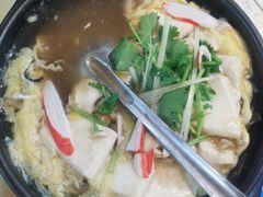 砂锅醋椒豆腐-天津乾毓德饭庄·清真传统炒菜·海鲜烧烤(咸阳路店)