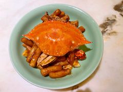 梭子蟹炒年糕-弄堂里(西溪龙湖天街店)