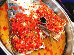 汽锅蒸鱼头-湖南文氏湘菜馆(顺河高架路店)