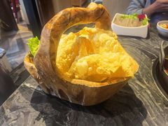 酥脆炸豆皮-热火朝天小嫩牛火锅·南屏街美食 (南强街巷店)