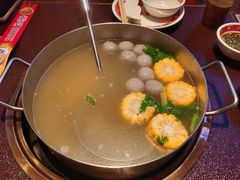 牛骨浓汤锅底-大吉利·潮汕鲜牛肉火锅(总店)