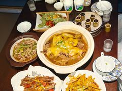 -阿峰饭店·本地土菜馆·农家土鸡煲·一品神仙鸡(报福店)