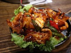 辣烤鸡爪-富乐满韩国正宗炸鸡韩国料理(虹泉路店)