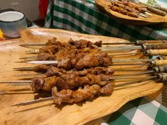 烤羊肉串-新疆巴州金丝特餐厅(大钟寺店)