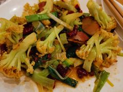 生炒有机花菜-蓉李记成都名小吃(武汉菱角湖万达店)