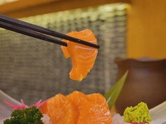 三文鱼刺身-山之川·日式料理(瀚海海尚店)