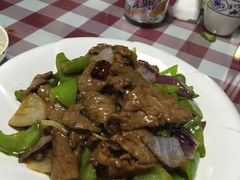 小炒皇牛肉-秦韵轩·西安小馆(贻成福地广场店)