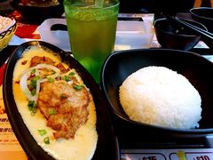 白咖喱香茅猪扒饭-沙嗲王(加拿芬店)