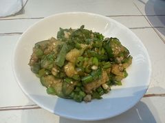 农家煎炒青茄子-阿瓦山寨·湘菜现炒·剁椒鱼头王(咸阳总店)