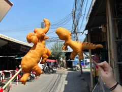 -恐龍造型油條