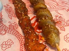 孜然小肉筋-那红花·东北菜铁锅炖(仙林金鹰店)