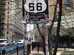 -66号公路起点牌
