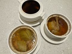 羊肚菌黑蒜瘦肉汤-香港新发烧腊茶餐厅(书城店)