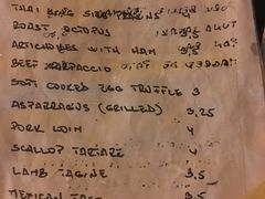 菜单-De locos tapas