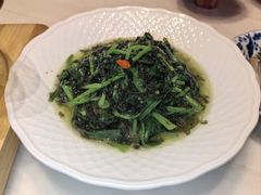 菠菜炒紫菜-海味世家·家常菜馆(明州里店)