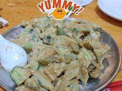 麻酱黄瓜-老姑砂锅·烧烤天津菜(体北道店)