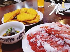 炸窝头-玫瑰红烤羊排(北新桥三条店)