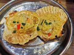 扇贝-宝记烧烤·碳锅羊肉·羊蝎子火锅·夜食社(文体路创始店)