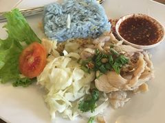 -蝶豆花蓝面条
