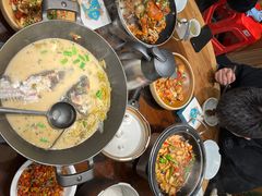 平锅手撕鸡-渔悦潇湘·酸菜煮鱼(岳麓山店)