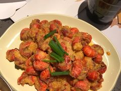 咸蛋黄焗虾球-一棠龙虾•王牌虾球(楚河汉街店)