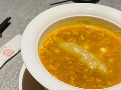蟹粉黄焖花胶鸡头米-福玺荟(外滩罗斯福店)