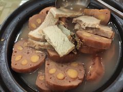 莲藕酿绿豆煲猪㬹-金城大酒店-中餐厅(汾江中路店)