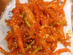 拌明太鱼-三千里韩式炭火烤肉(南八马路店)