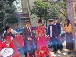 -桃子造型婚纱礼服(凤起广场店)