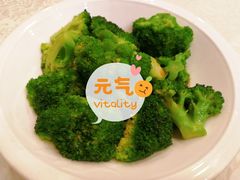 白灼西兰花-一品粤珍轩(吴中路店)